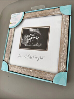 pearhead Sonogram Frame & Letterboard Set